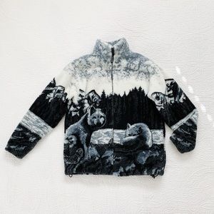 sherpa wolf jacket